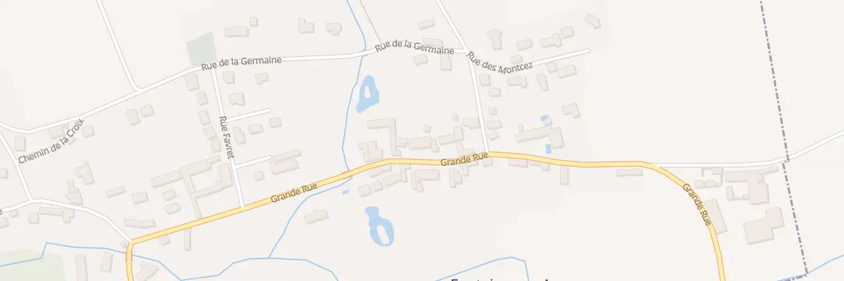 Plan du 25 Gr Grande Rue à Fontaine-sur-Ay