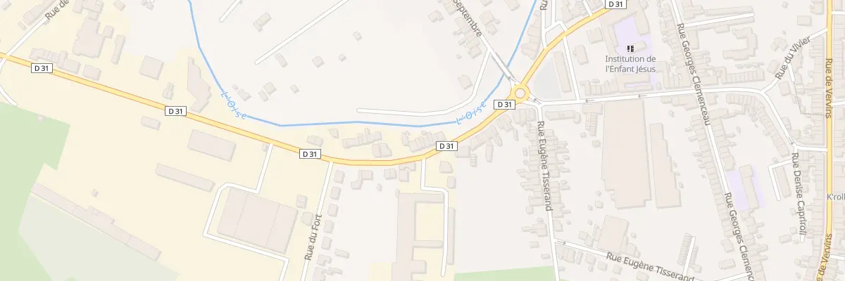 Plan du 92 Rue de Guise à Hirson