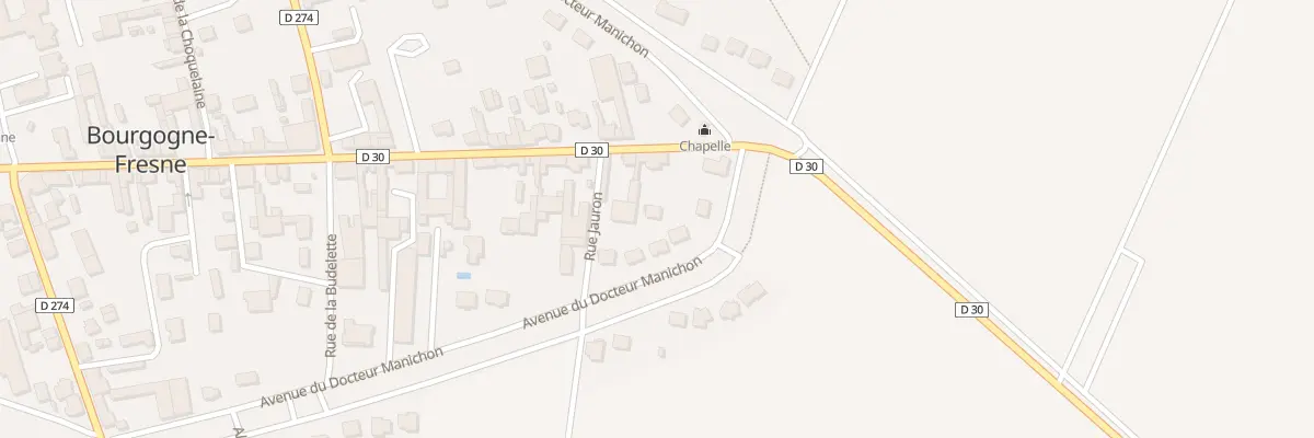 Plan du 8 Rue Jauron à Bourgogne-Fresne