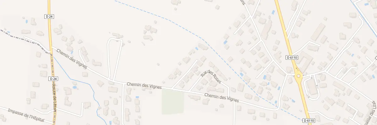 Plan du 380 Che des Vignes à Saint-Christol-lez-Alès