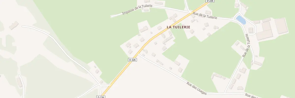 Plan du 1195 Rte de Rigny à Clessy