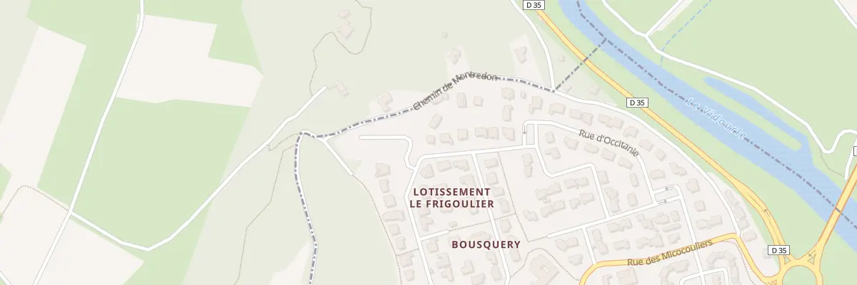 Plan du 49 Rue des Amandiers à Sommières