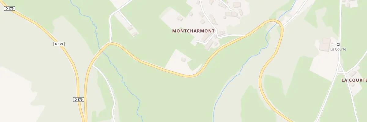 Plan du 2 Montcharmont à Saint-Prix