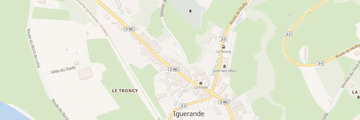 Plan du 24 Grande Rue à Iguerande