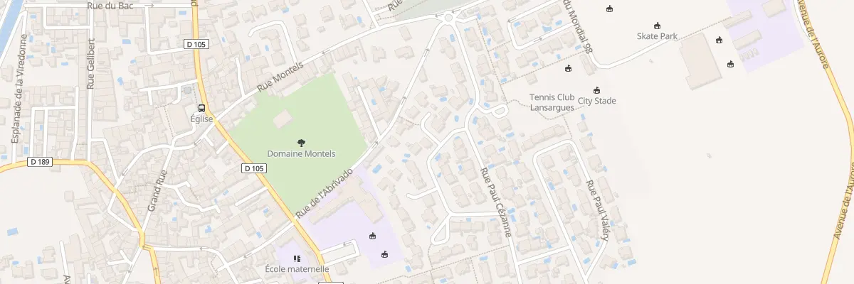 Plan du 4 Rue Vincent Van Gogh à Lansargues