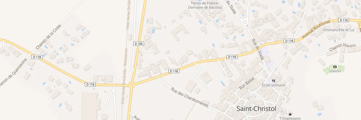 Plan du 334 Av Saint-christophe à Entre-Vignes