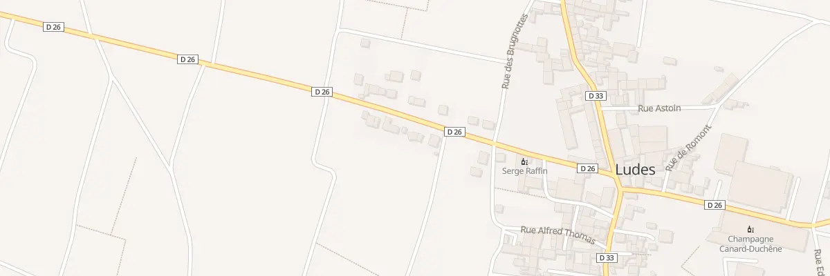 Plan du 7 Rue de Chigny à Ludes