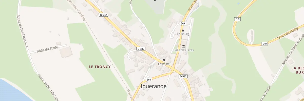 Plan du 30 Grande Rue à Iguerande
