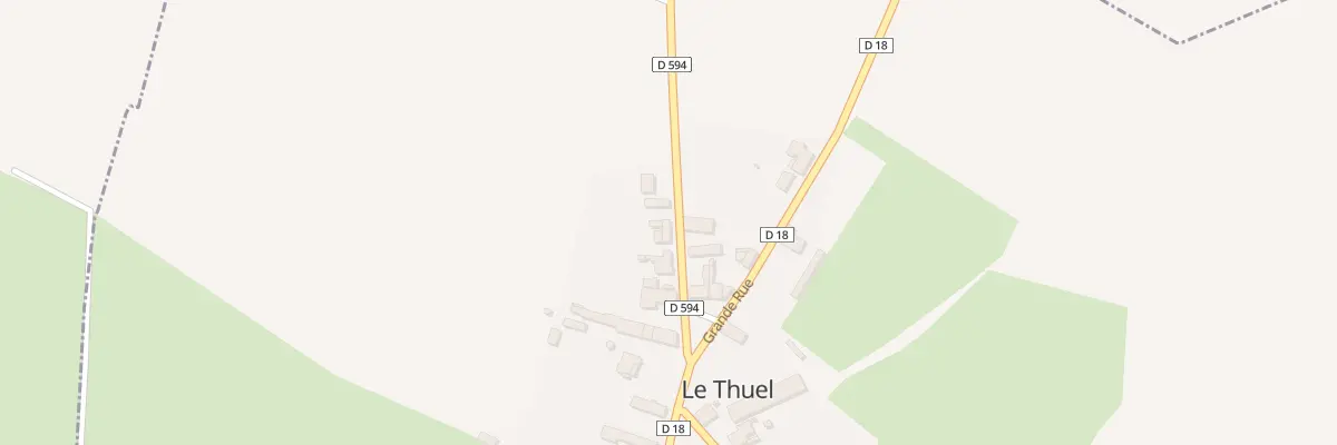 Plan du 72B Rte de Montloue au Thuel