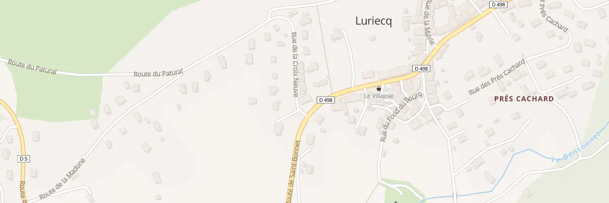 Plan du 23 Rte de la Croix Neuve à Luriecq