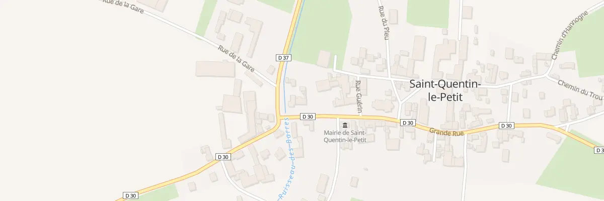 Plan du 3 Gr Grand Rue à Saint-Quentin-le-Petit