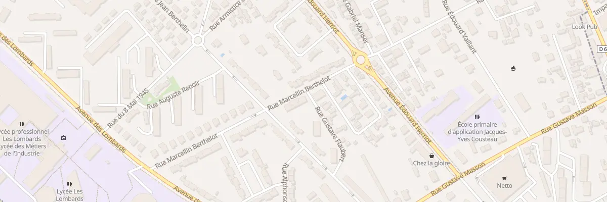 Plan du 35B Rue Marcellin Berthelot à Troyes