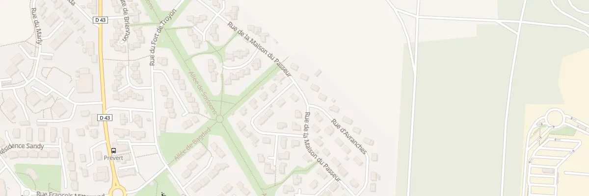 Plan du 39 Rue de la Maison du Passeur à Mably