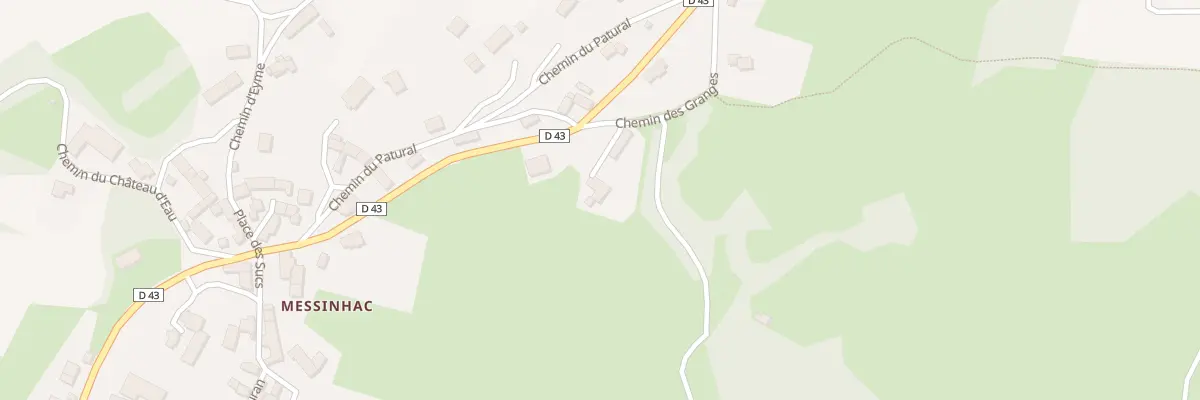 Plan du 5096 Messinhac à Bessamorel