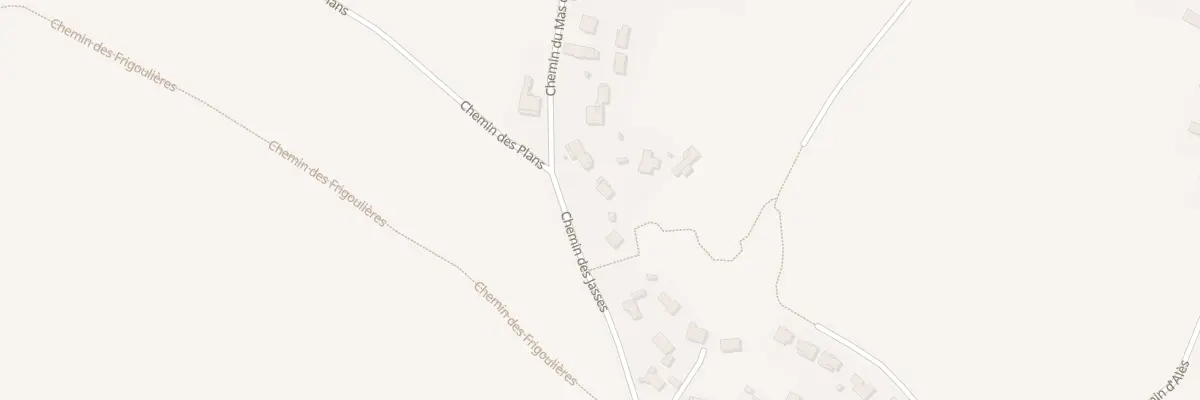 Plan du 572 Che des Jasses à Ribaute-les-Tavernes