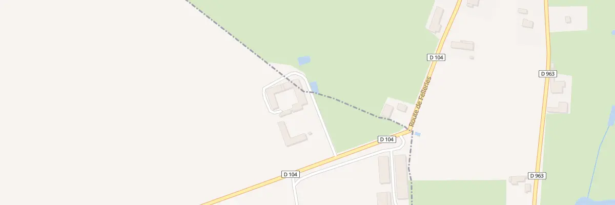 Plan du 1B Les Fermes de l’Epine à Sars-Poteries