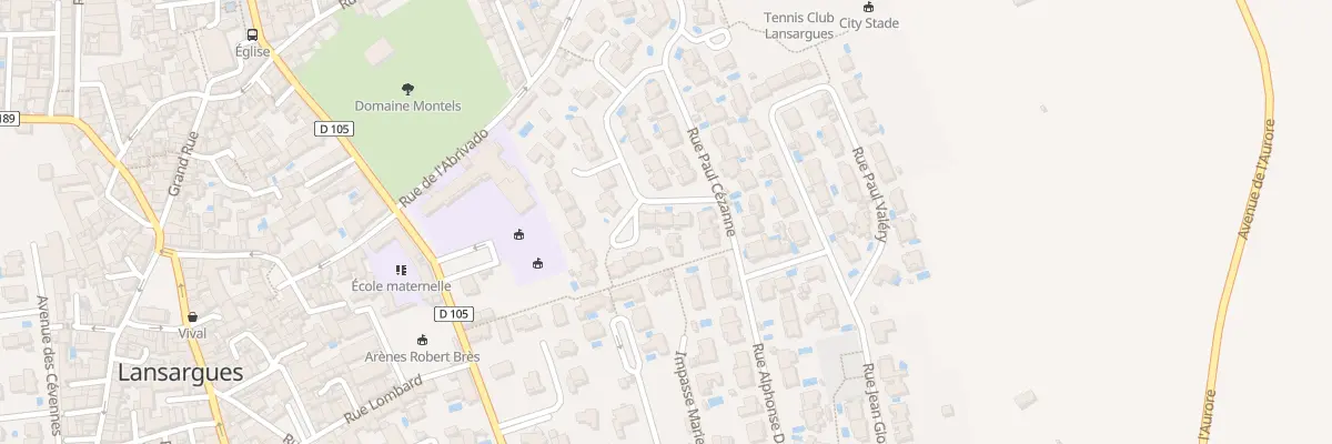 Plan du 18 Rue Vincent Van Gogh à Lansargues