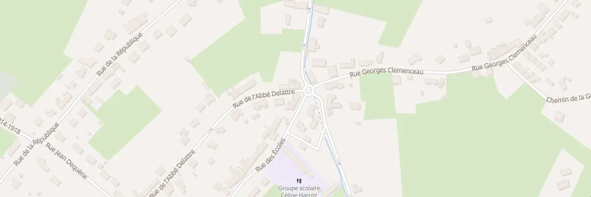 Plan du 43 Rue des Ecoles à Colleret
