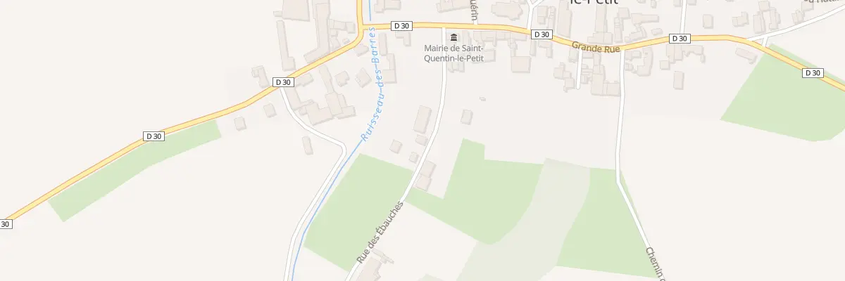 Plan du 6 Rue des Ebauches à Saint-Quentin-le-Petit