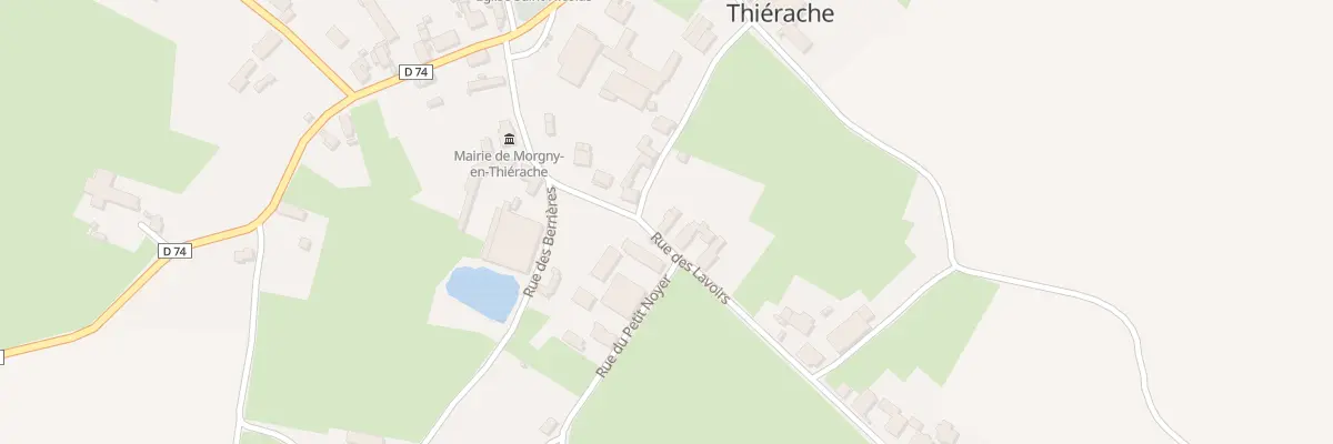 Plan du 5 Rue des Lavoirs à Morgny-en-Thiérache