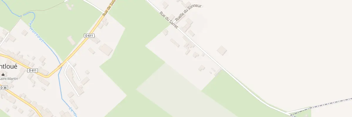 Plan du 6 Rue du Sarret à Montloué