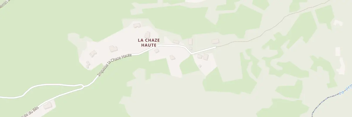 Plan du 5158 La Chaze Haute au Lac-d’Issarlès