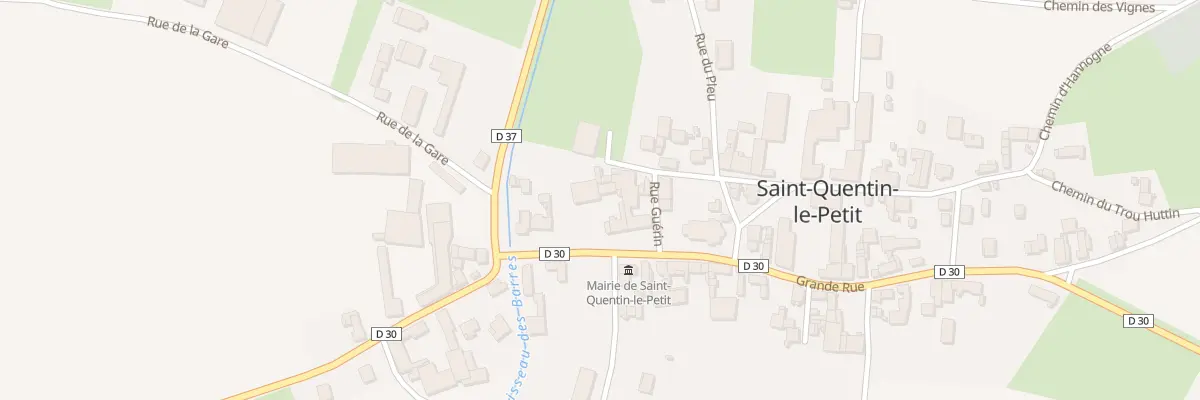 Plan du 7 Rue Grande Rue à Saint-Quentin-le-Petit