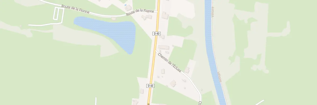 Plan du 103 Rte de Roanne à Briennon