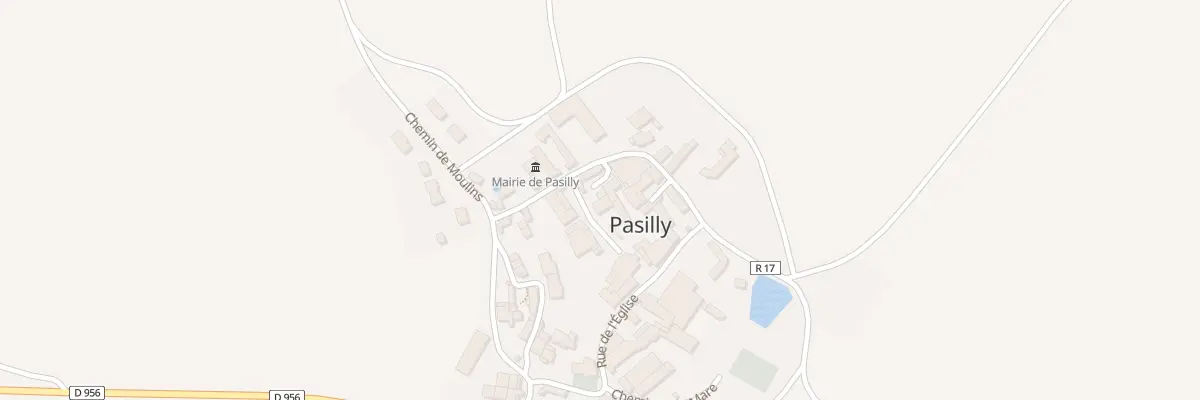 Plan du 14 Gr Grande Rue à Pasilly