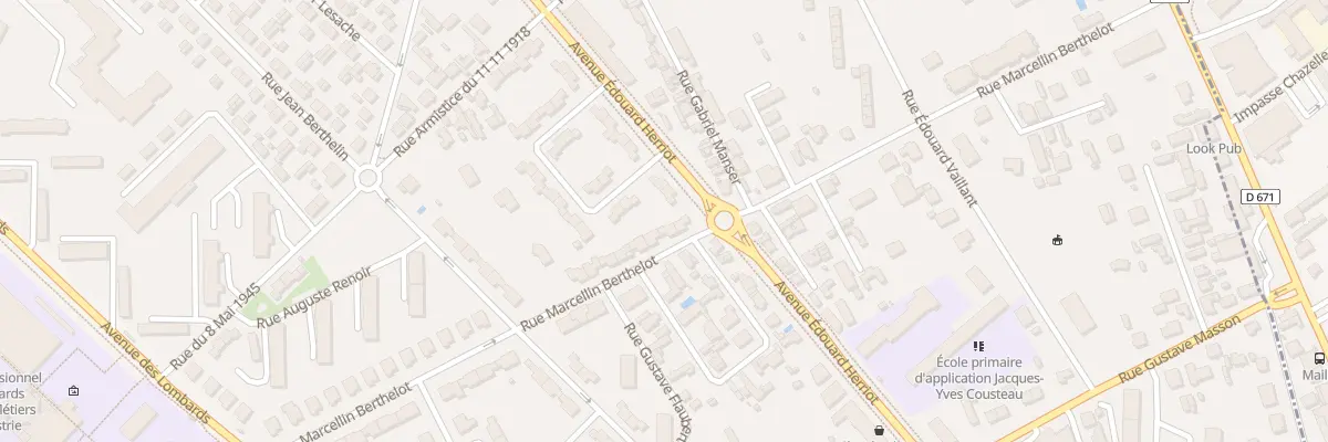Plan du 26 Rue Marcellin Berthelot à Troyes