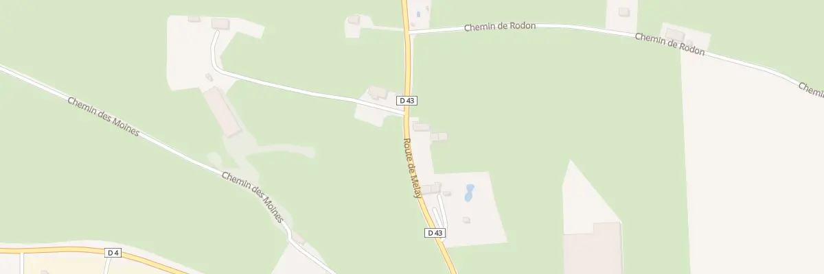 Plan du 30 Rte de Melay à Briennon