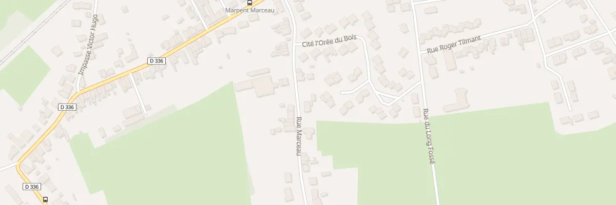 Plan du 11 Rue Marceau à Marpent