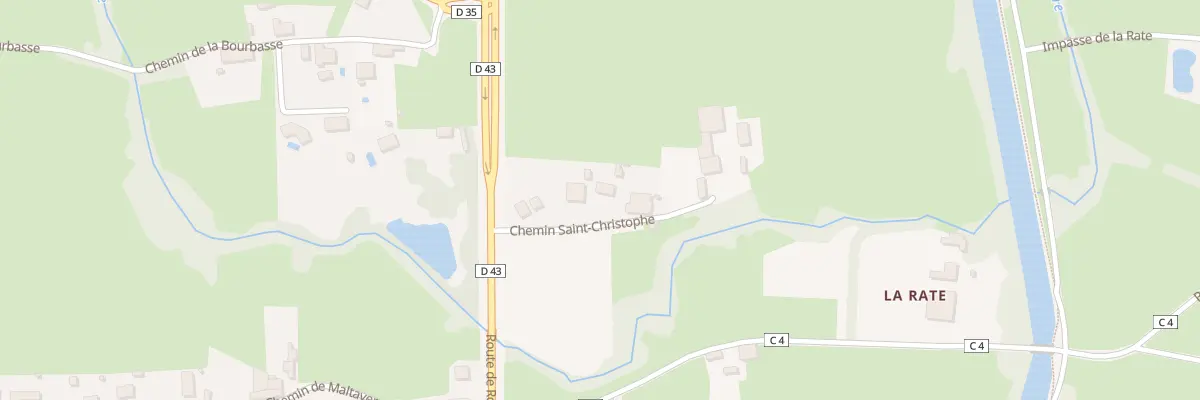 Plan du 5 Che Saint Christophe à Briennon