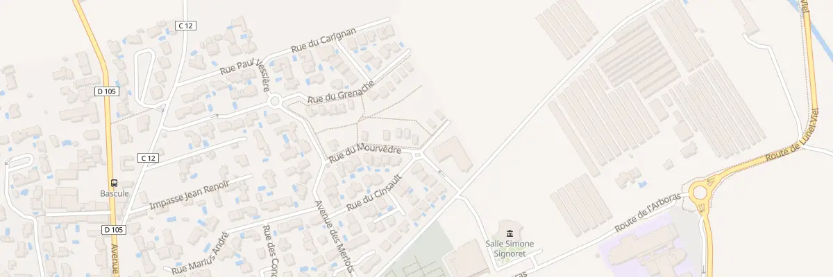Plan du 15 Rue du Mourvèdre à Lansargues