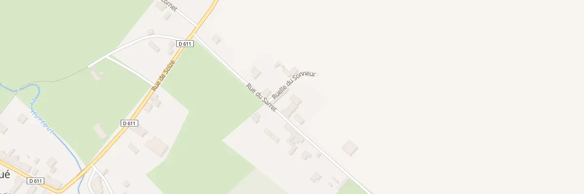 Plan du 9 Rue du Sarret à Montloué