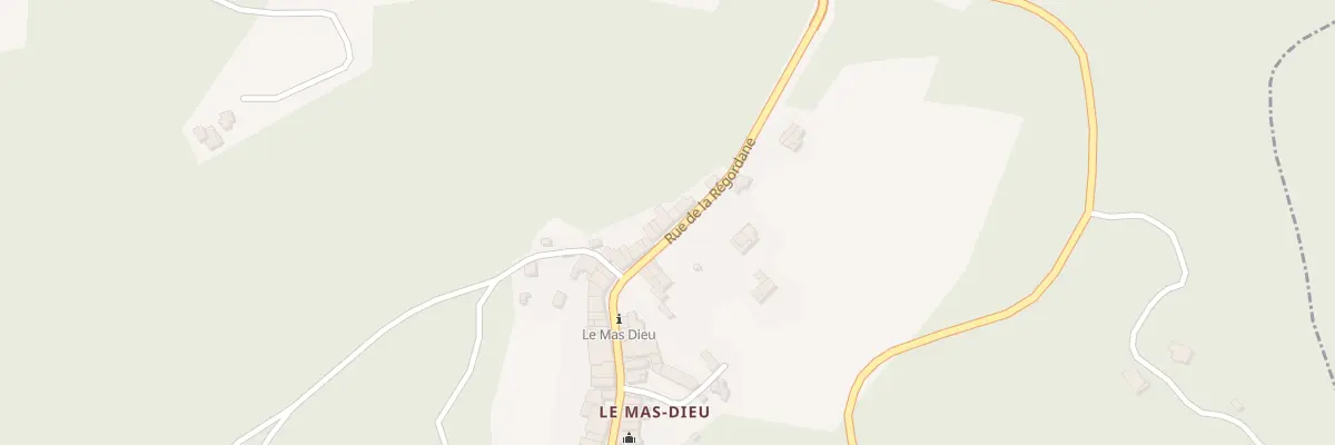 Plan du 43 Rue de la Regordane à Laval-Pradel