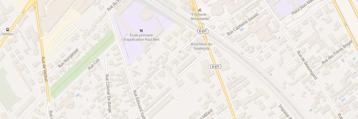 Plan du 9 Rue des Hauts Clos à Troyes
