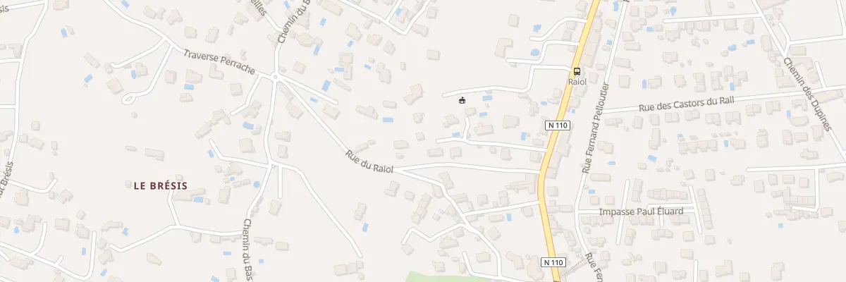 Plan du 40E Av d’Anduze à Alès