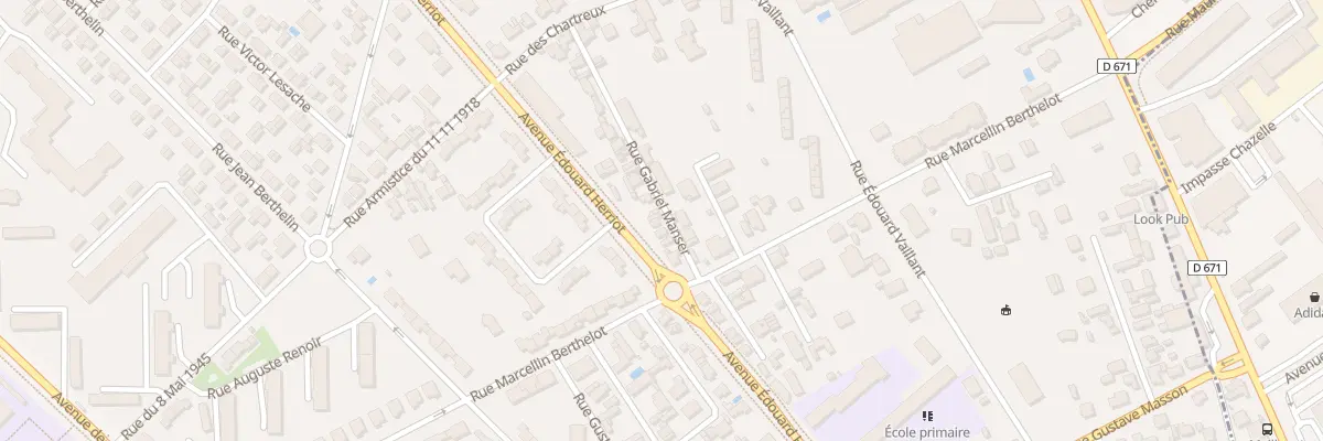 Plan du 18 Rue Gabriel Manser à Troyes