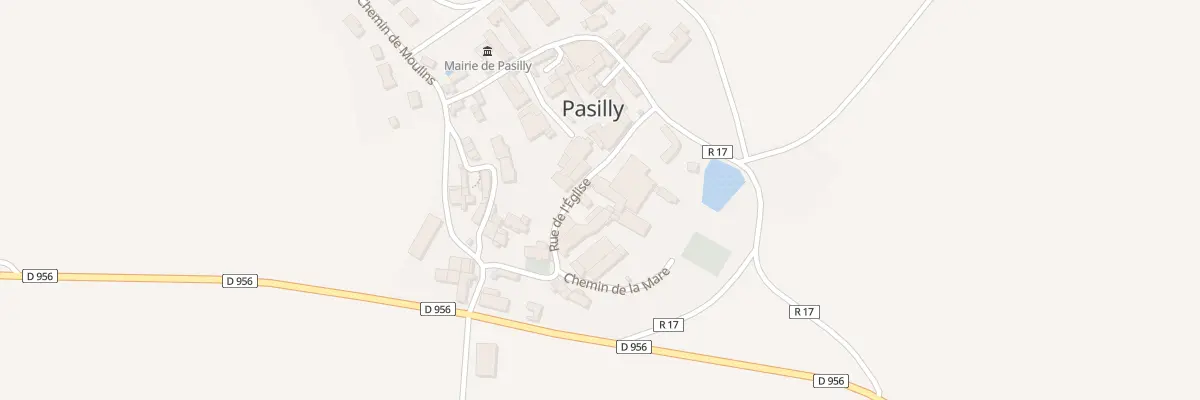 Plan du 8 Rue de l’Eglise à Pasilly