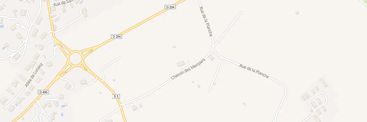 Plan du 23 Che des Merisiers à Montbrison