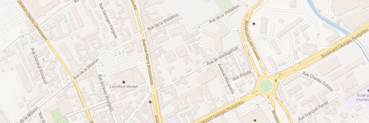 Plan du 3B Rue de Madagascar à Troyes