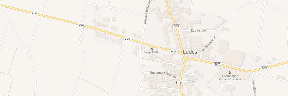 Plan du 3 Rue de Chigny à Ludes