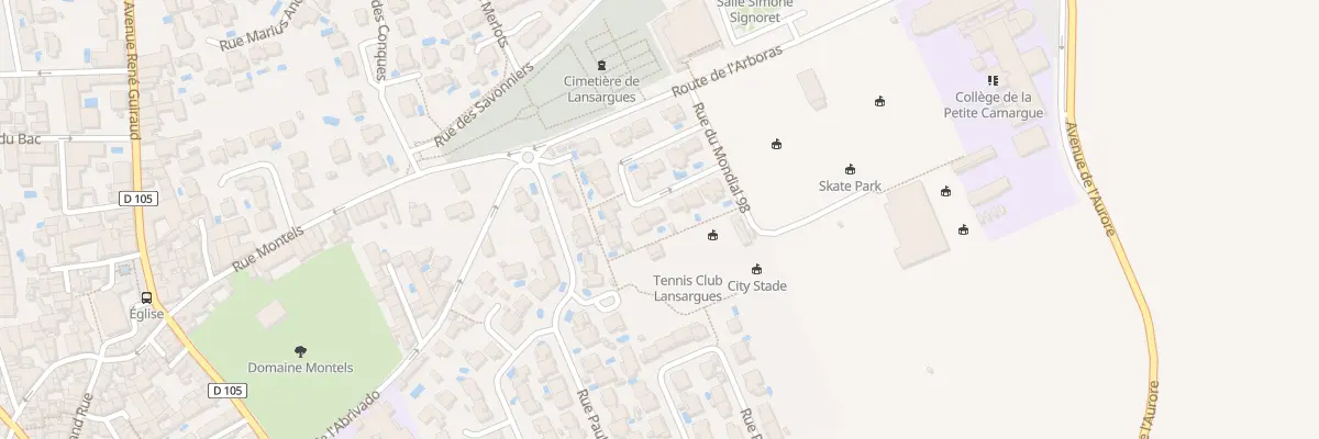 Plan du 20 Rue du Mondial 98 à Lansargues