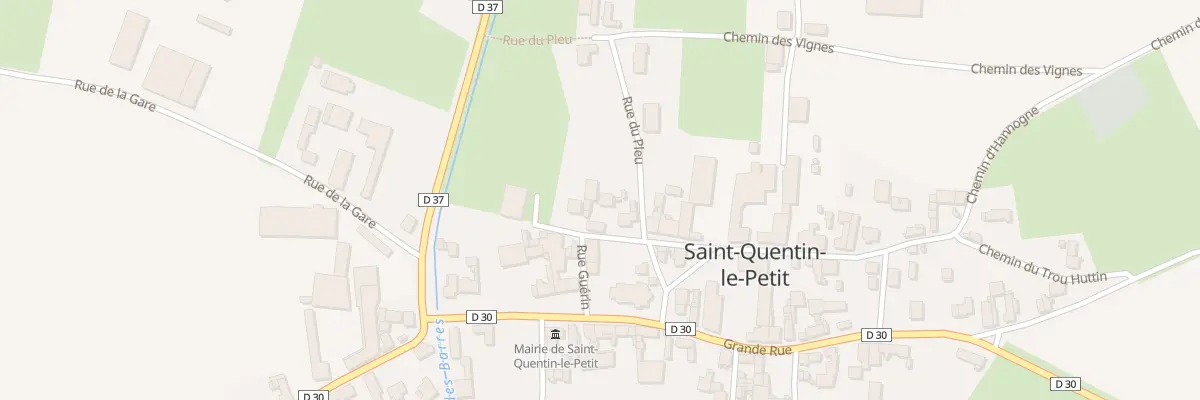Plan du 3 Rue de l’Ecaille à Saint-Quentin-le-Petit