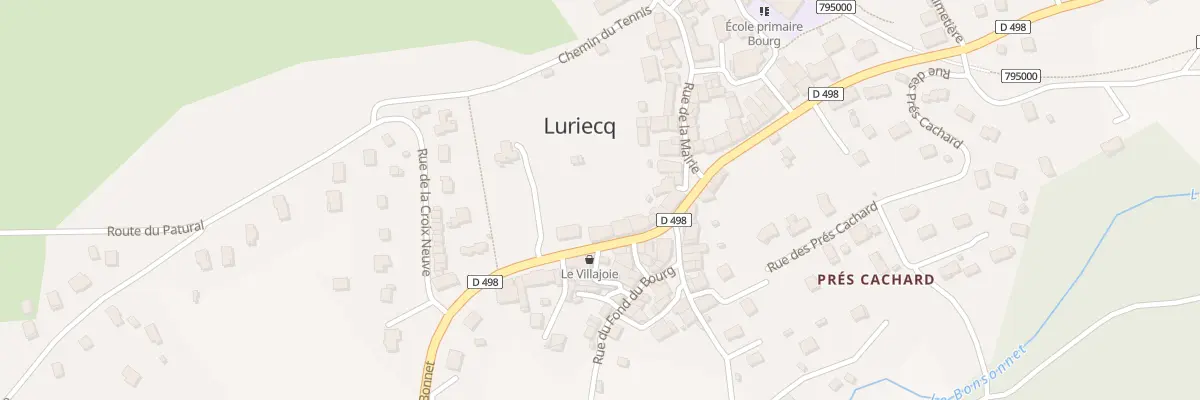 Plan du 78 Rte de Saint-Bonnet à Luriecq