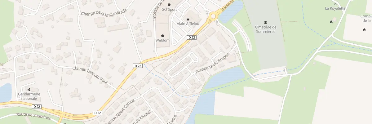 Plan du 3 Rue Jean Pierre Chabrol à Sommières