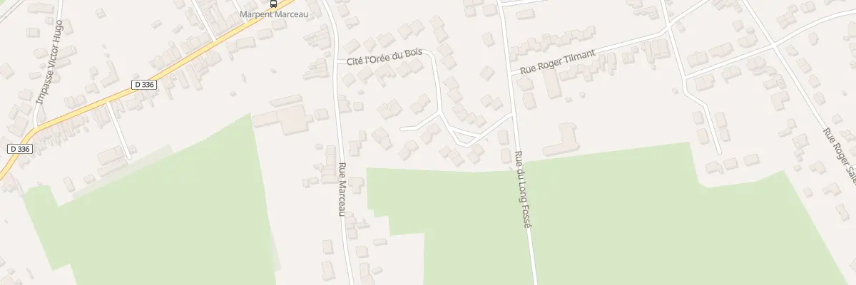 Plan du 28 Cité à l’Orée du Bois à Marpent