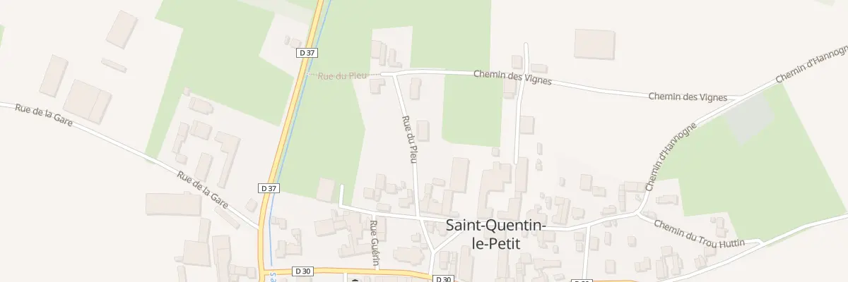 Plan du 4 Rue du Pleu à Saint-Quentin-le-Petit