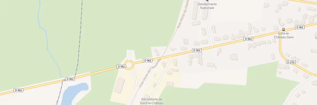 Plan du 39 Av du Gen de Gaulle à Solre-le-Château